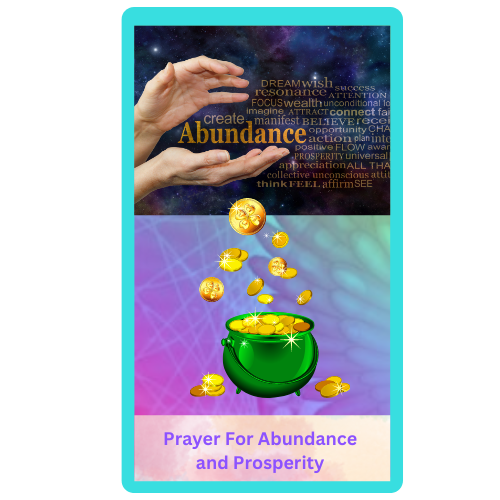 Prayer For Abundance And Prosperity