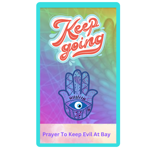 Prayer To Keep Evil At Bay