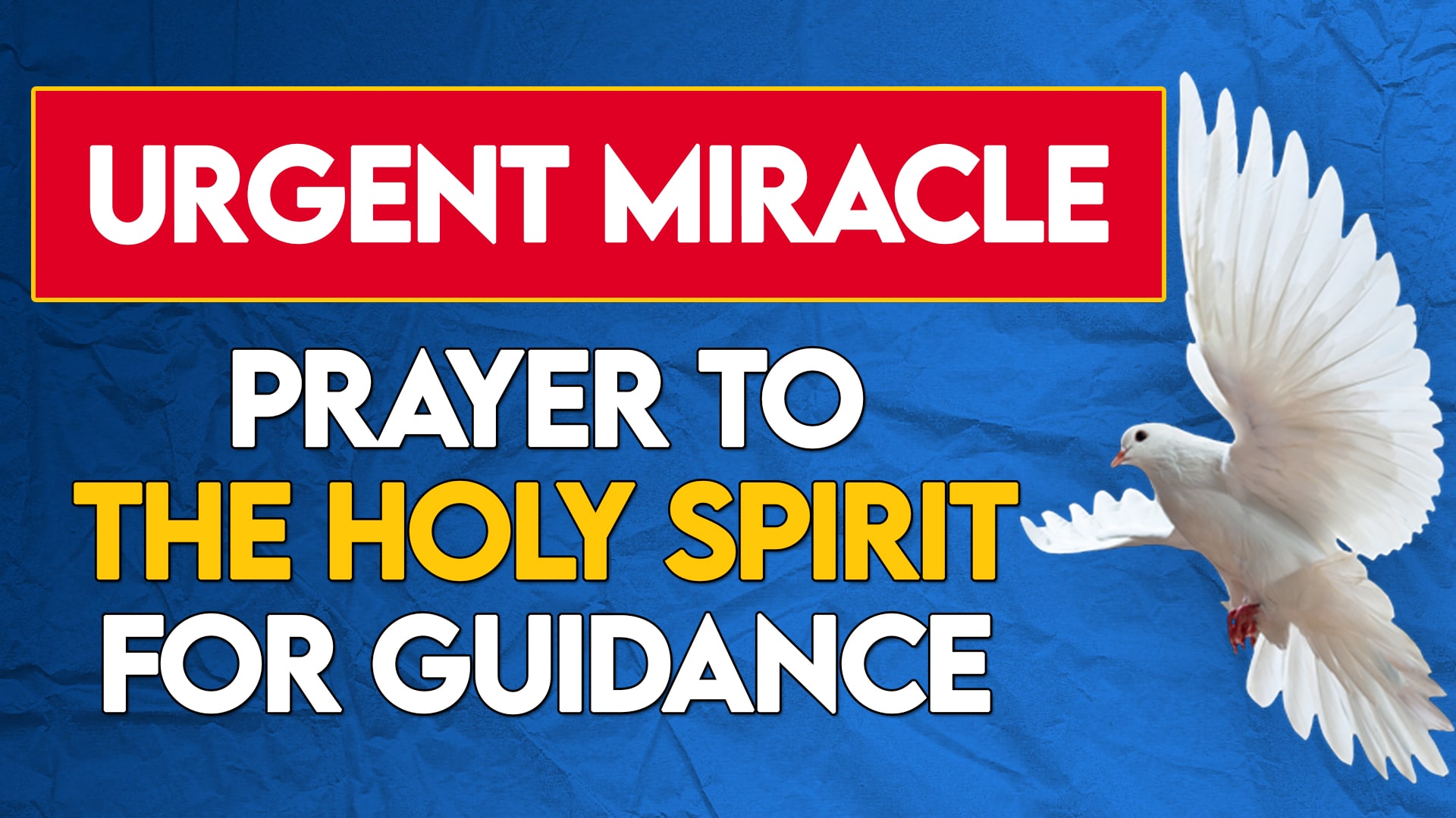 Prayer To The Holy Spirit For Guidance And Wisdom