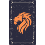Lion Tarot Card