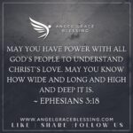 Daily Bible Verse Ephesians 3:18