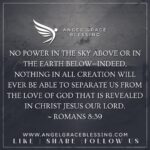 Daily Bible Verse Romans 8:39