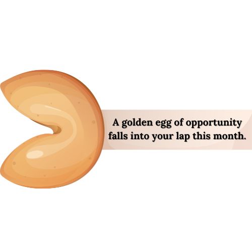 A golden egg of opportunity falls into your lap this month.