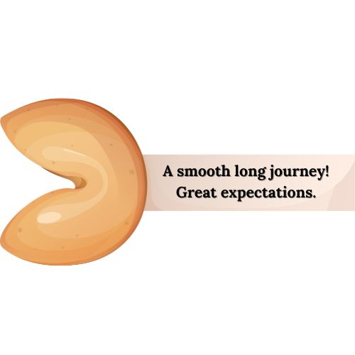 A smooth long journey! Great expectations.