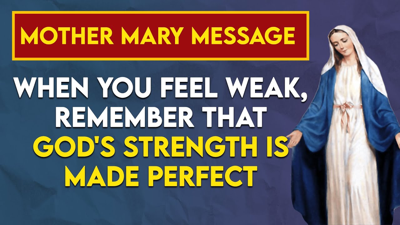 When You Feel Weak and Tired What To Do, Remember that God's Strength ...