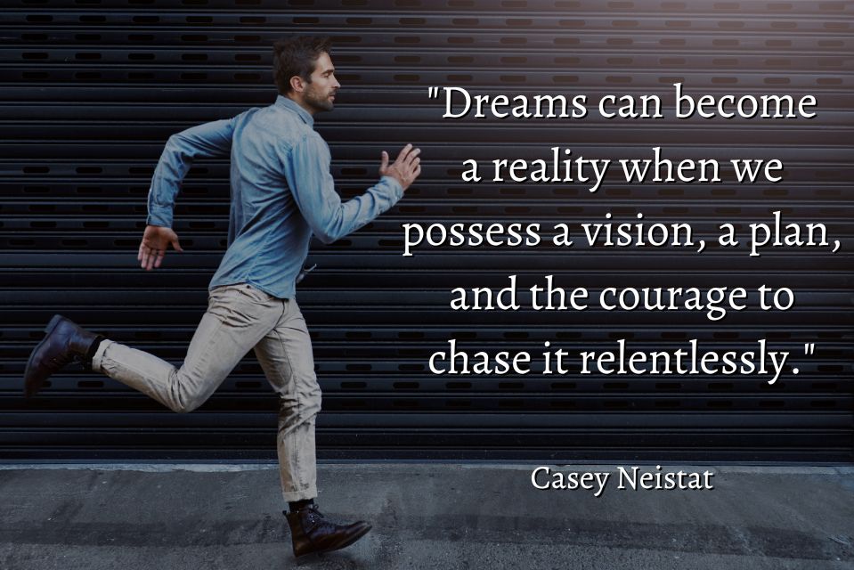 Turning Ambitious Dreams into Achievements Through Vision and Courage