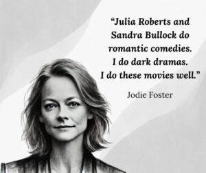 Jodie Foster’s Approach to Storytelling Through Dark Dramas