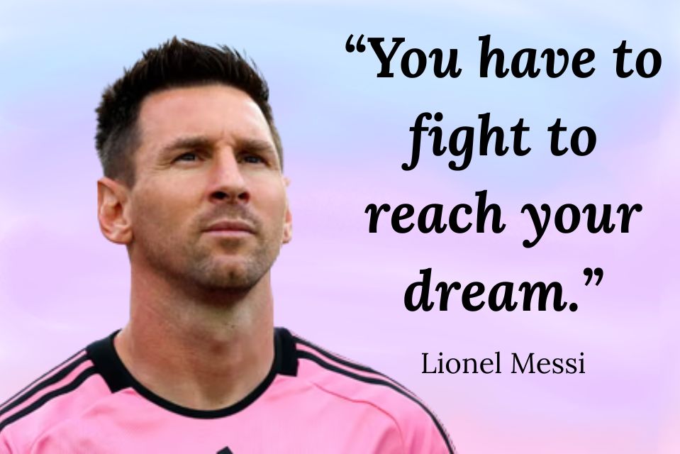 You Have to Fight to Reach Your Dream: The Relentless Spirit of Success